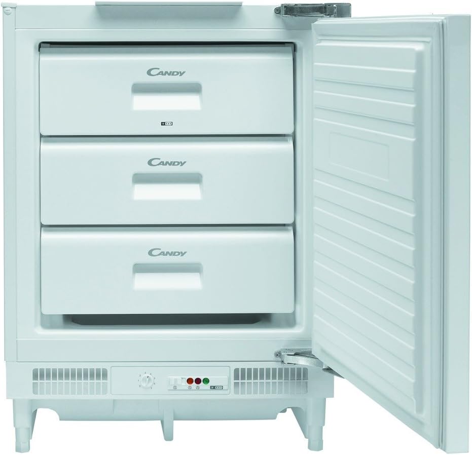 Candy CFU 135 E Vertical 102L A+ Blanco – Congelatore (Verticale, 102 L, 5 kg/24h, SN, A+, Bianco)
