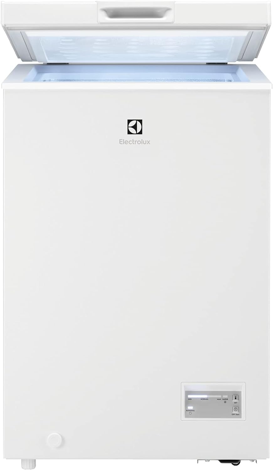Electrolux LCB1AF10W0 Congelatore Orizzontale, Altezza 84.5 cm, Capacità 98 L, Bianco