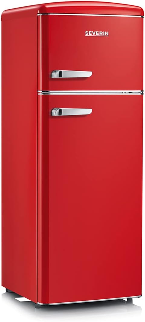 Severin RKG 8930 frigorifero con congelatore Libera installazione Rosso 208 L A++